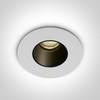 2W LED įleidžiamas šviestuvas, baltas, 4000K, 10102H/W/C