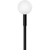 2W LED įsmeigiamas/pastatomas šviestuvas LINFA O 120, juodas, 3000K