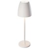 2W LED pastatomas lauko šviestuvas, baltas, 3000K, dimeriuojamas, su baterija, E193