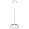 2W LED pastatomas lauko šviestuvas, baltas, 3000K, dimeriuojamas, su baterija, E313