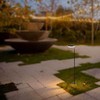 V-tac 2W LED pastatomas lauko šviestuvas su saulės baterija, juodas, 3000K, IP54