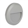 V-tac 2W LED paviršinis šviestuvas, pilkas, 3000K, IP65