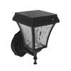 V-tac 2W LED sieninis lauko šviestuvas, juodas, 3000/6000K, su saulės baterija, IP44