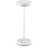 Ideal Lux 2W LED įkraunamas stalo šviestuvas TOFFEE, baltas, 3000K, IP54, 311715