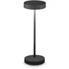 Ideal Lux 2W LED įkraunamas stalo šviestuvas TOFFEE, juodas, 3000K, IP54, 328614