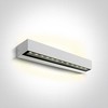 2x10W sieninis lauko šviestuvas, baltas, 3000K, IP65, 67526B2/W/W