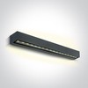 2x13W sieninis lauko šviestuvas, antracito sp., 3000K, IP65, 67526B3/AN/W