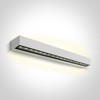 2x13W sieninis lauko šviestuvas, baltas, 3000K, IP65, 67526B3/W/W