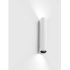 2x3,3W LED sieninis šviestuvas TUB S 200 RIB, baltas, 3000K, 60°, šviečia į viršų ir į apačią