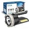 Bikuvalt 2x3W LED įkraunamas žibintuvėlis X-MPR 5 LED2B, juodas, 6000K