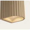 Sieninis šviestuvas 2x3W LED sieninis fasado šviestuvas, smėlio sp., 3000K, IP54, šviečia į viršų ir į apačią, E420