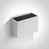 2x3W LED sieninis šviestuvas, baltas, 3000K, 67374/W/W