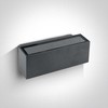 2x6W LED sieninis šviestuvas, antracito sp., 3000K, 67374A/AN/W
