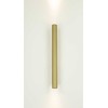 2x6W LED sieninis šviestuvas, žalvario sp., 3000K, 25219
