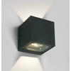 2x6W sieninis lauko šviestuvas, antracito sp., 3000K, IP65, 67524B/AN/W