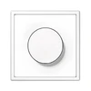 3-100W LED šviesos ryškumo reguliatorius MODERN, be rėmelio, baltos sp.