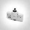 3 fazių bėgelio adapteris, baltas, 41002A/W