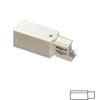 3 fazių bėgelių kairysis sujungimas, baltas, 6CON411601IB