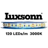 3W/m LED juosta LUXSONN, BRIDGELUX diodai, DC24, 120LED/m, 3000K