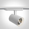 30/40W LED akcentinis šviestuvas į 3 fazių bėgelius, baltas, 3000/3500/4000K, 65670CT/W/V