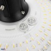 Bemko 30/50/70W LED parko šviestuvas GARDENIA, juodas, 3000/4000/5000K, IP66, su šviesos jutikliu