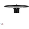 Bemko 30/50/70W LED parko šviestuvas GARDENIA, juodas, 3000/4000/5000K, IP66, su šviesos jutikliu