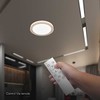 Lubinis šviestuvas 30/60W LED paviršinis šviestuvas, aukso sp., 3000-6500K, dimeriuojamas