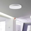 Lubinis šviestuvas V-tac 30/60W LED paviršinis šviestuvas, baltas, 3000/4000/6500K, dimeriuojamas, ELEGANT dangtelis