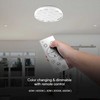 Lubinis šviestuvas V-tac 30/60W LED paviršinis šviestuvas, baltas, 3000/4000/6500K, dimeriuojamas, BEEHIVE dangtelis
