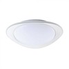 Lubinis šviestuvas V-tac 30/60W LED paviršinis šviestuvas, baltas, 3000/4000/6500K, dimeriuojamas, PHANTOM dangtelis