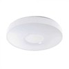Lubinis šviestuvas V-tac 30/60W LED paviršinis šviestuvas, baltas, 3000/4000/6500K, dimeriuojamas, VICTORY dangtelis