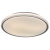 Lubinis šviestuvas 30/60W LED paviršinis šviestuvas, juodos sp., 3000-6500K, dimeriuojamas