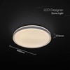 Lubinis šviestuvas 30/60W LED paviršinis šviestuvas, pilkos sp., 3000-6500K, dimeriuojamas