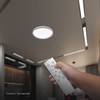 Lubinis šviestuvas 30/60W LED paviršinis šviestuvas, rudos sp., 3000-6500K, dimeriuojamas
