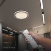 Lubinis šviestuvas 30/60W LED paviršinis šviestuvas, rudos sp., 3000-6500K, dimeriuojamas