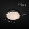 Lubinis šviestuvas 30/60W LED paviršinis šviestuvas, tamsios medžio sp., 3000-6500K, dimeriuojamas