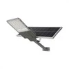 V-tac 30W LED gatvės šviestuvas, juodas, 4000K, su saulės baterija ir nuotolinio valdymo galimybe