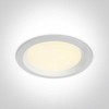 30W LED įleidžiamas šviestuvas, baltas, 3000-4000K-6000K, 10130UV/W/V