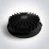 30W LED įleidžiamas vidaus/lauko šviestuvas, juodas, 3000/4000/5000K, IP65, 10130BX/B/V