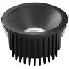 30W LED lauko įleidžiamas šviestuvas QUANTUM, juodas, CCT, IP44