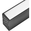 Pakabinamas šviestuvas Bikuvalt 30W LED linijinis šviestuvas LORIEN, 120cm, juodas, 3000K