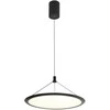 30W LED pakabinamas šviestuvas CABRAS, juodas, 3000/4000/6000K