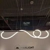 Maxlight 30W LED pakabinamas šviestuvas LAGUNA, juodas, 3000K