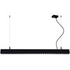 30W LED pakabinamas šviestuvas TOP LINE, juodas, 3000/4000/6500K, 3911-0024-1-B-N