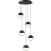 30W LED pakabinamas šviestuvas ZIREA, tamsaus chromo sp., 3000K, 4329900