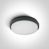 30W LED plafonas, antracito sp., 3000K, 67363/AN/W