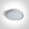 30W LED plafonas, baltas, 3000K, 67384/W/W