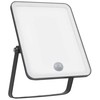 Ledvance 30W LED prožektorius ESSENTIALS, juodas, 4000K, su judesio davikliu