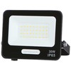 30W LED prožektorius, juodas, 3000K