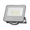 V-tac 30W LED prožektorius, juodu korpusu, 6500K/RGB, dimeriuojamas, su nuotolinio valdymo pulteliu
